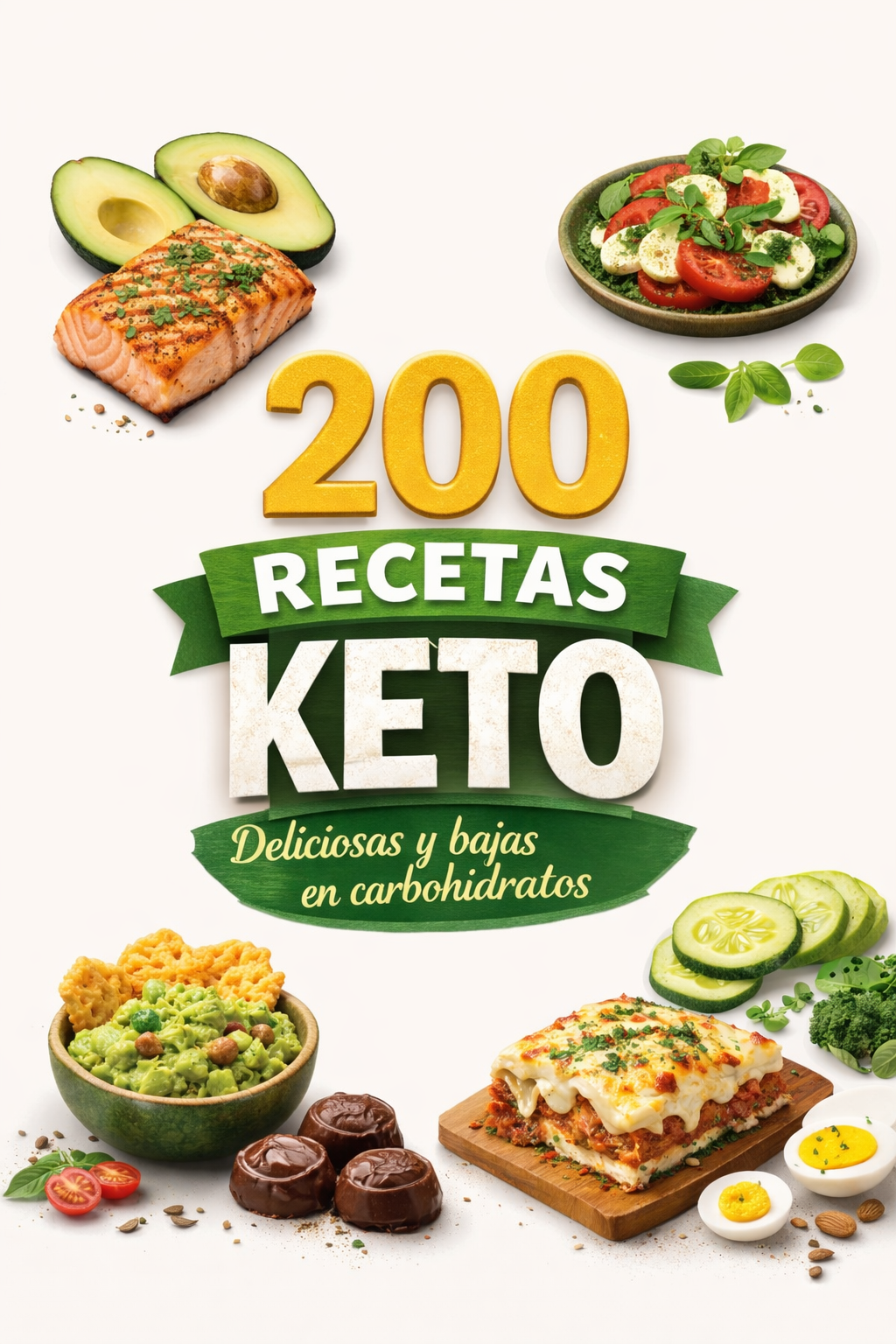 🥑 200 RECETAS KETO — Para comer así todos los días